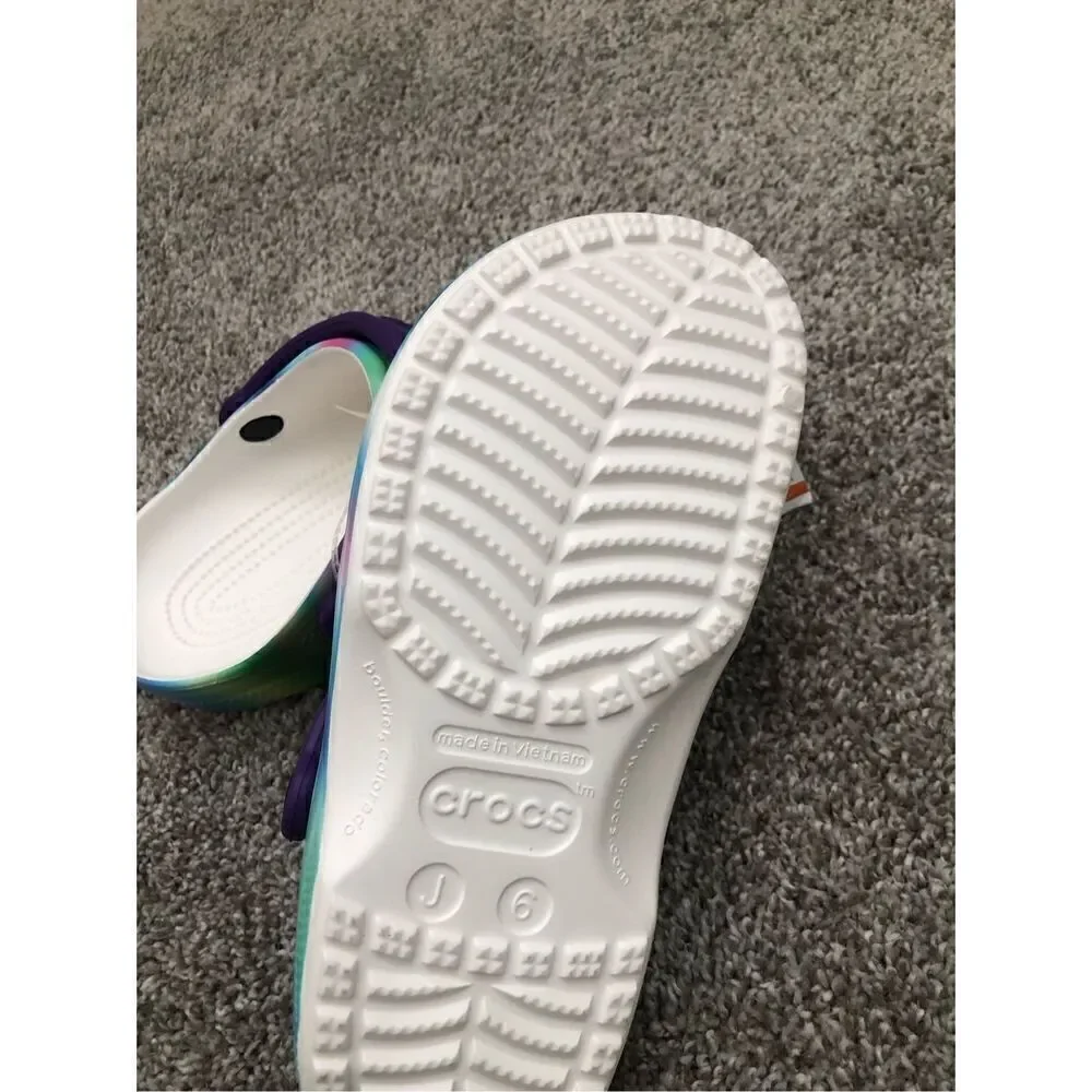 Crocs Classic Clogs Solarizes CGK Kids Junior Size 6
